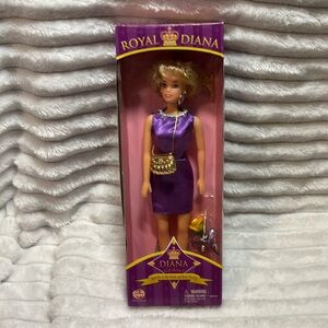 RARE Royal Diana Princess Wales Diana Barbie Doll Way out Toys 40050A